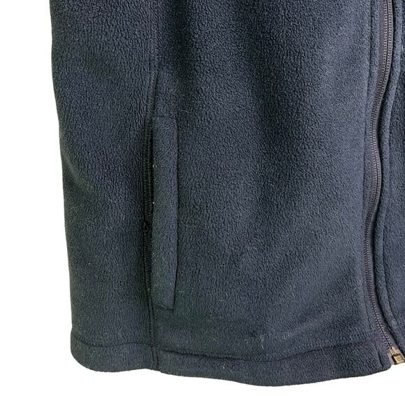 Vineyard‎ Vines Fleece Vest Boys Sz L Navy Blue Full Zip Outdoors - Picture 6 of 13